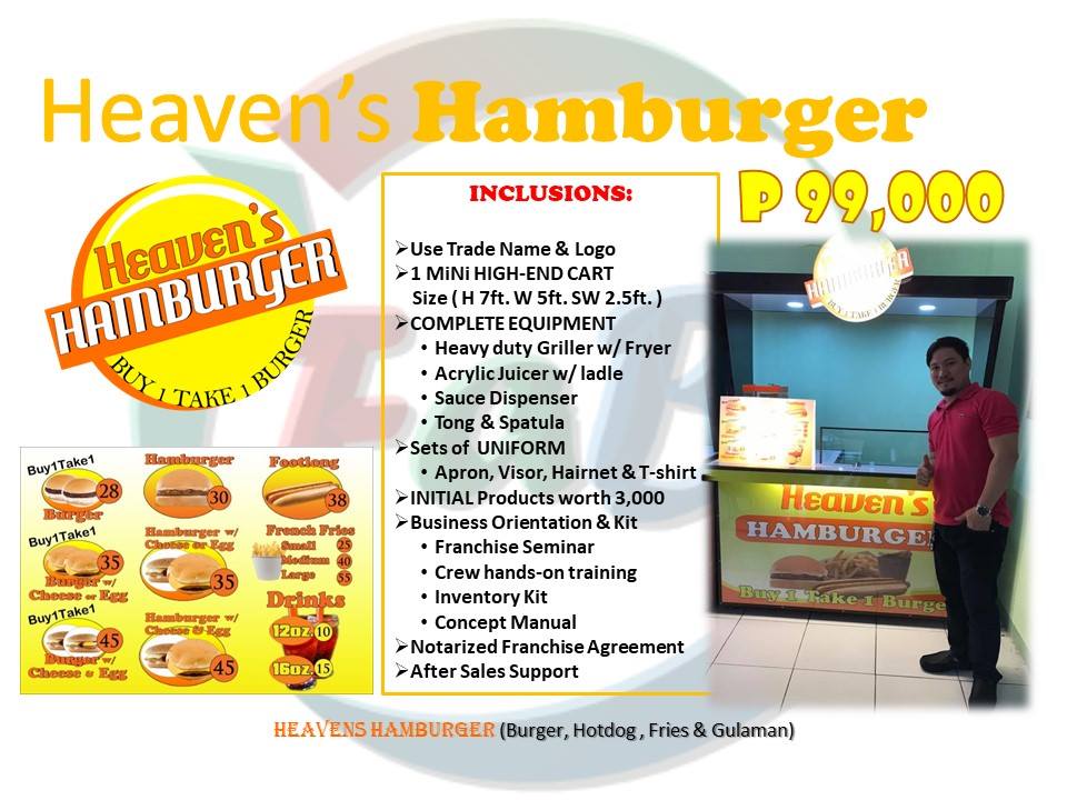 heaven's hamburger franchise