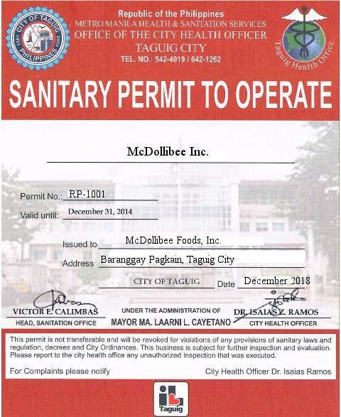 How to Apply Sanitary-Permit